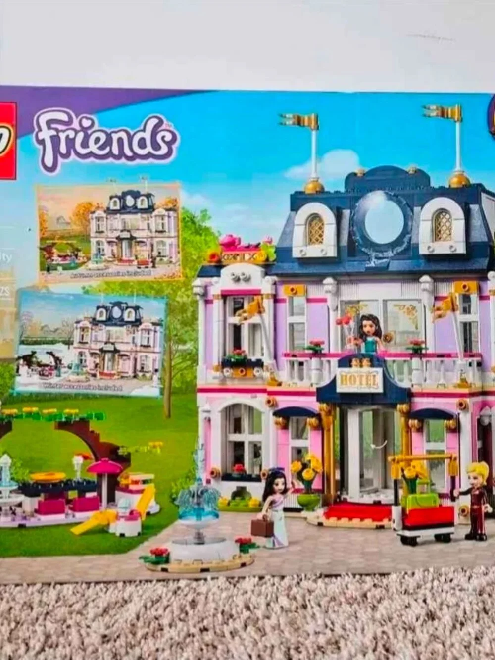 New Lego Friends HUGE Grand Hotel 1,308 Pieces (Model 41684)